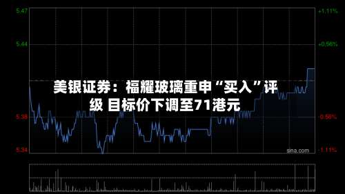 美银证券：福耀玻璃重申“买入”评级 目标价下调至71港元-第2张图片