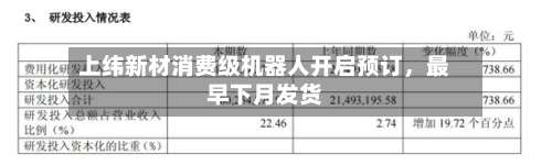 上纬新材消费级机器人开启预订	，最早下月发货-第2张图片