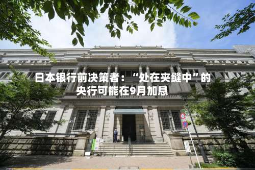 日本银行前决策者：“处在夹缝中	”的央行可能在9月加息-第2张图片