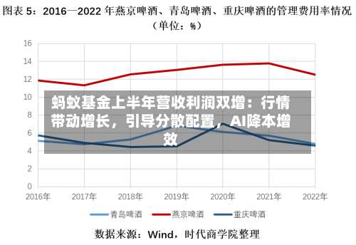 蚂蚁基金上半年营收利润双增：行情带动增长，引导分散配置，AI降本增效-第2张图片