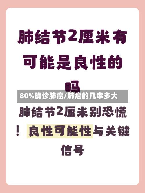 80%确诊肺癌/肺癌的几率多大-第2张图片