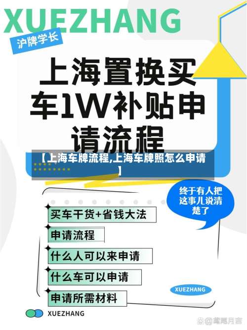 【上海车牌流程,上海车牌照怎么申请】