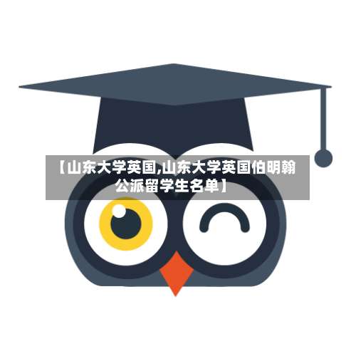 【山东大学英国,山东大学英国伯明翰公派留学生名单】