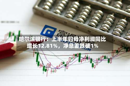 哈尔滨银行：上半年归母净利润同比增长12.81%，净息差跌破1%-第2张图片