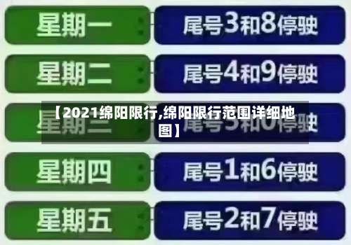 【2021绵阳限行,绵阳限行范围详细地图】