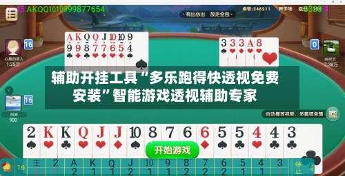 辅助开挂工具“多乐跑得快透视免费安装”智能游戏透视辅助专家-第3张图片