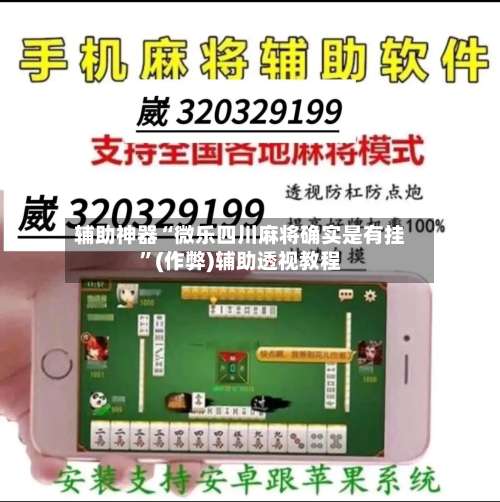 辅助神器“微乐四川麻将确实是有挂”(作弊)辅助透视教程-第3张图片