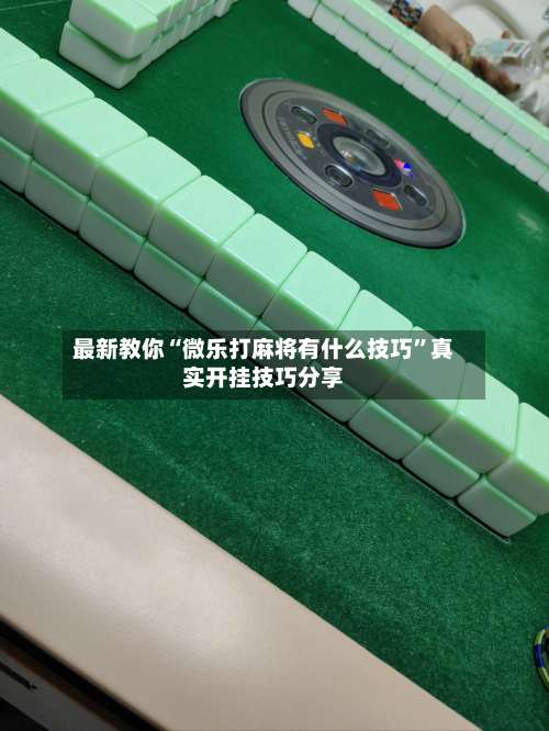 最新教你“微乐打麻将有什么技巧	”真实开挂技巧分享-第2张图片