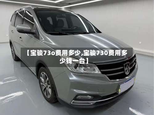 【宝骏73o费用多少,宝骏730费用多少钱一台】-第2张图片