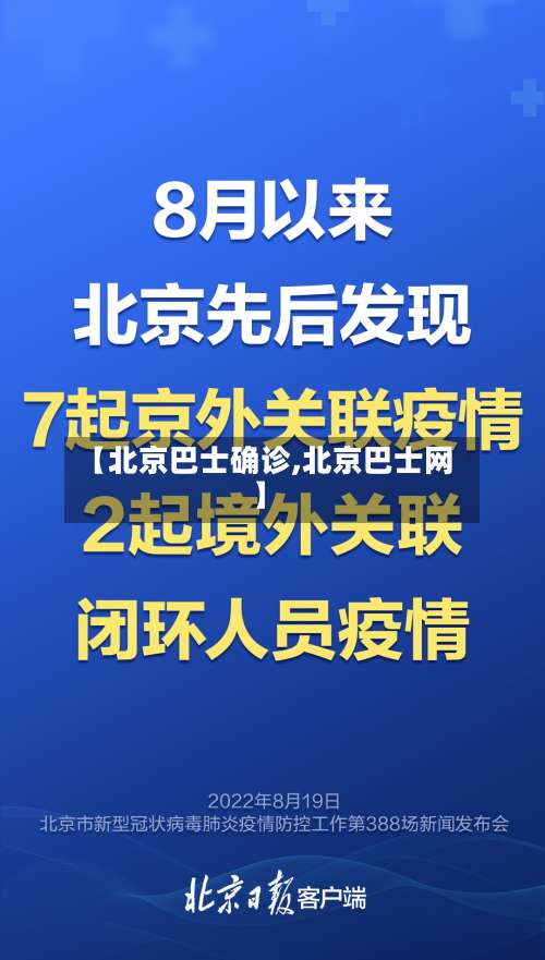 【北京巴士确诊,北京巴士网】-第2张图片