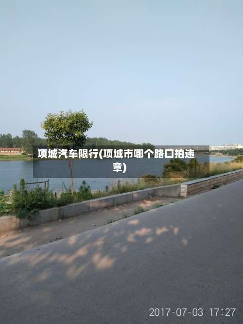 项城汽车限行(项城市哪个路口拍违章)